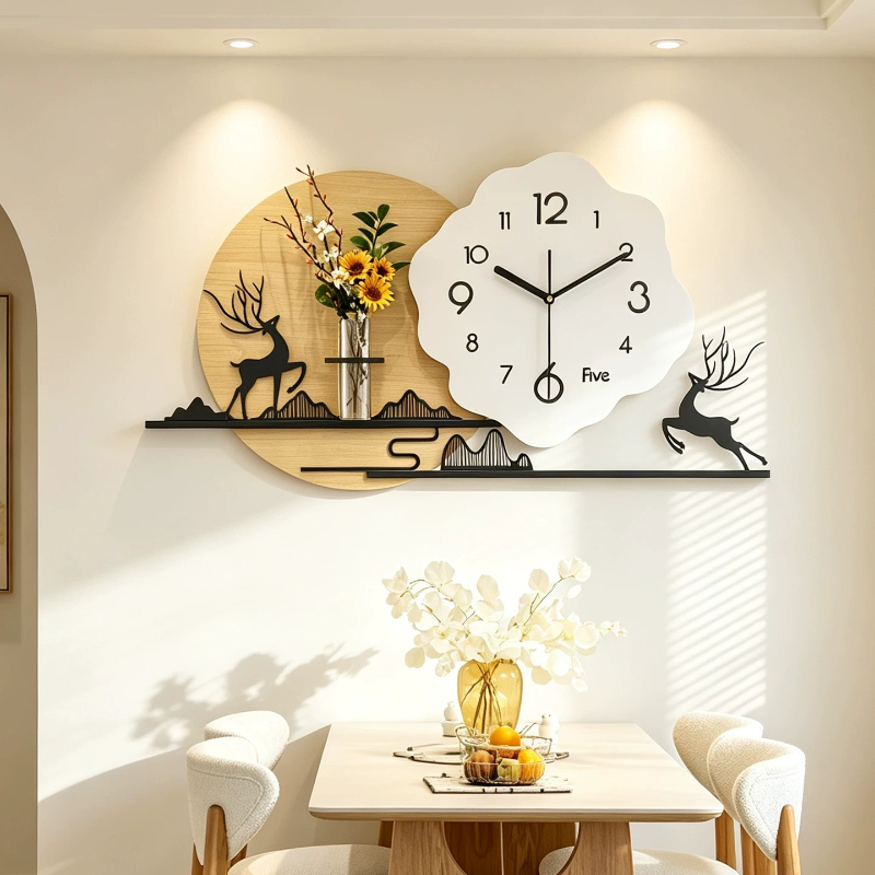 Luxury Lifestyle Living - Chinese Style Living Room Wall Clocks
