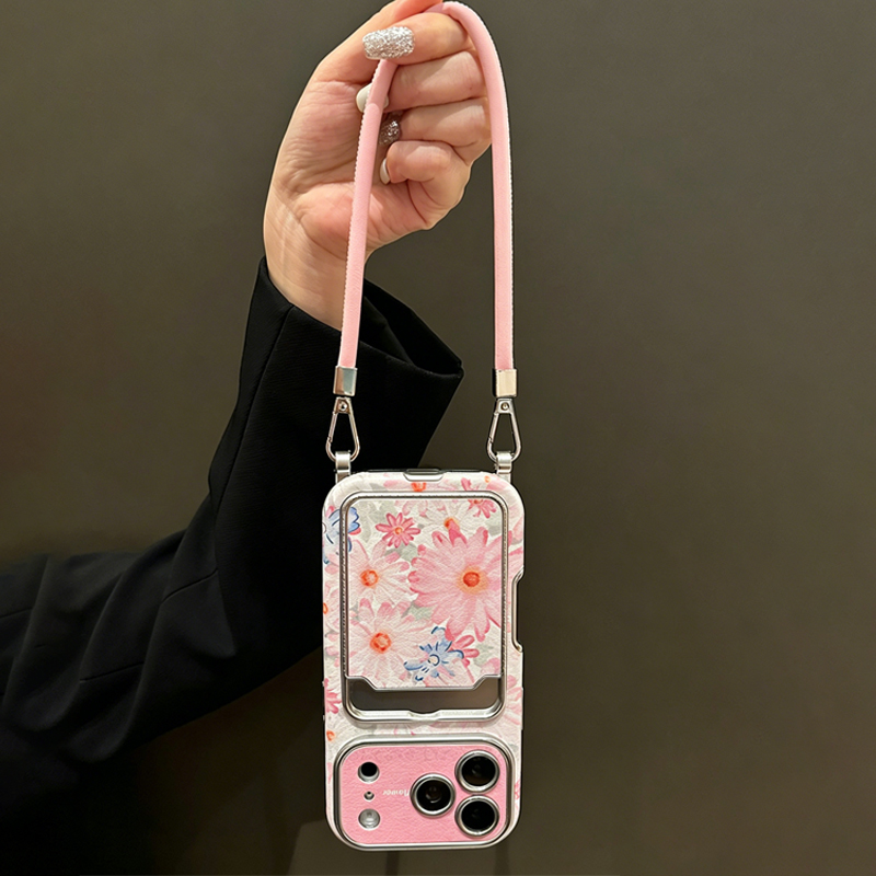 Pink Floral Faux Leather Textu - đánh giá và giá Leather Card Wallet