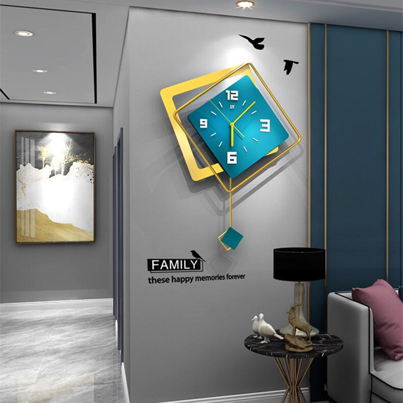 3D Nordic square Swing Wall Cl - đánh giá và giá Luxury Lifestyle Living